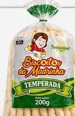Pacote de Peta Palito Temperada 200g — biscoito de polvilho artesanal temperado sem glúten da Biscoitos da Madrinha, Goiânia-GO
